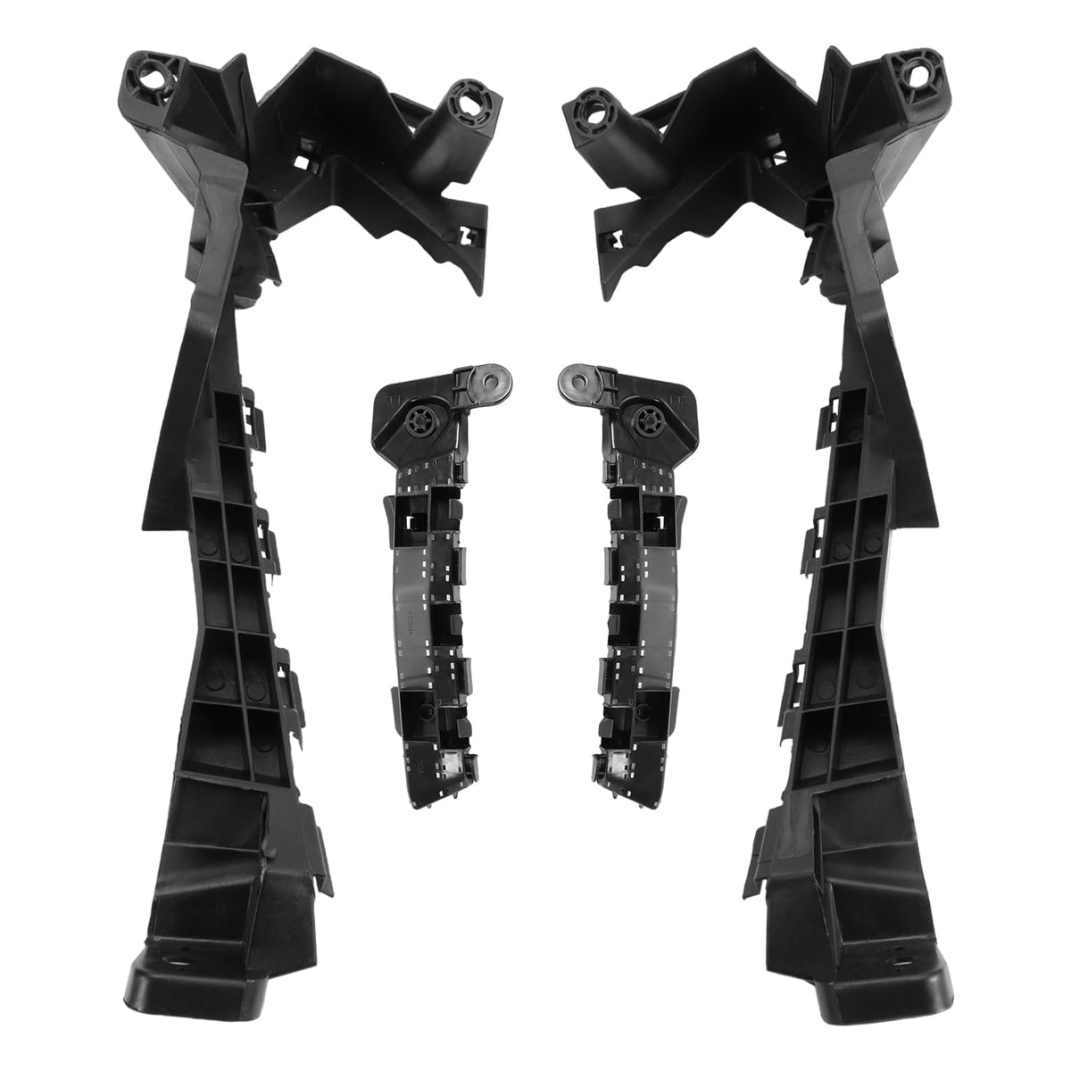 4 PCS Front Headlight and Bumper Bracket Kit Fit for 2015 2016 Honda CR-V