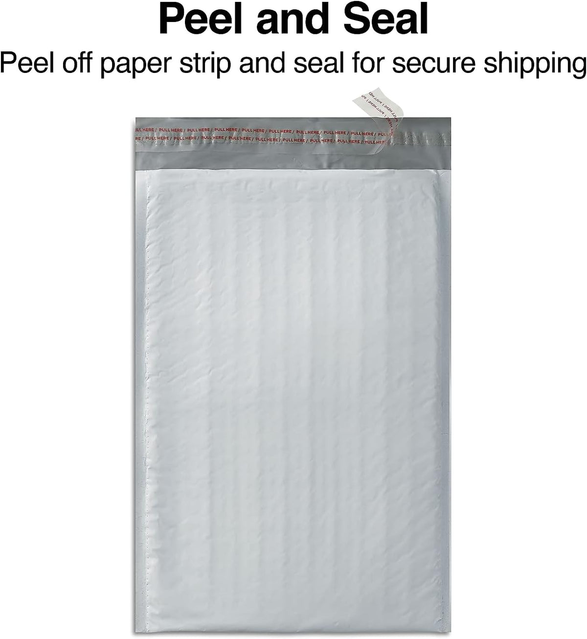 Peel & Seal Bubble Mailers, #7 Size, 14.25x19 Inch, 8/Pack