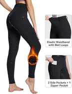 Women's Horse Riding Pants - Full Seat Silicone Equestrian Breeches with Zipped Pockets