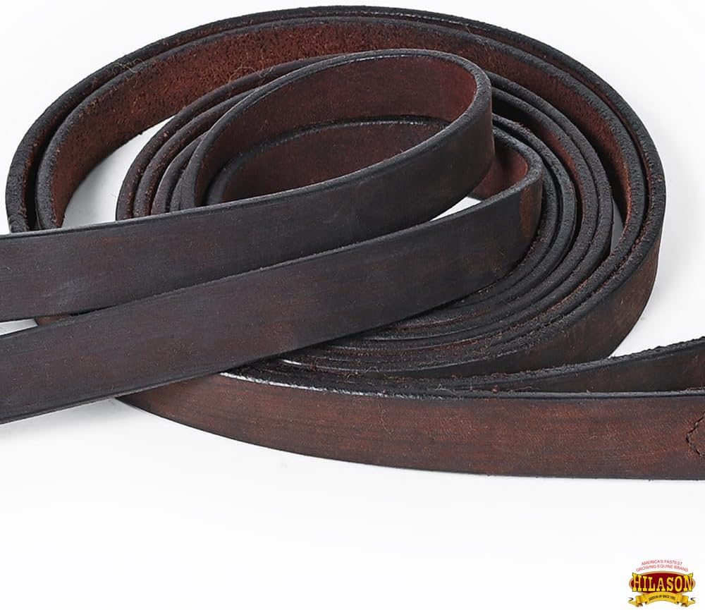 Western Genuine Leather Horse Split Reins | Riding-Reins Reining-Reins Heavy-Duty-Rein