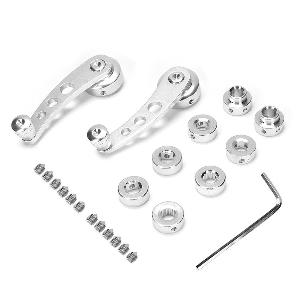 Window Crank Handle Kit CNC Aluminum Alloy Material 3in