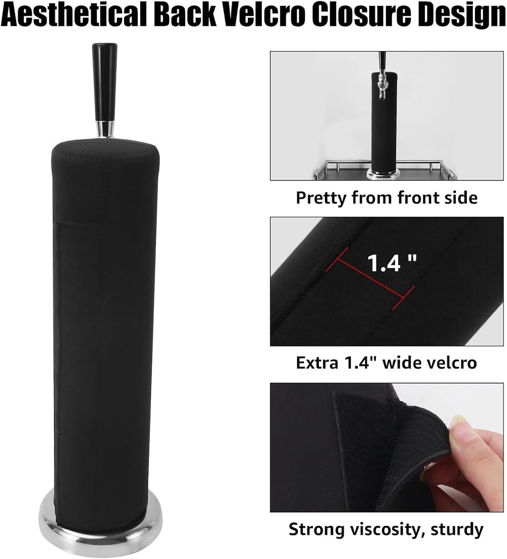 Keg Tower Insulator, Beer Tower Cooler Cover for 3" Single Tap