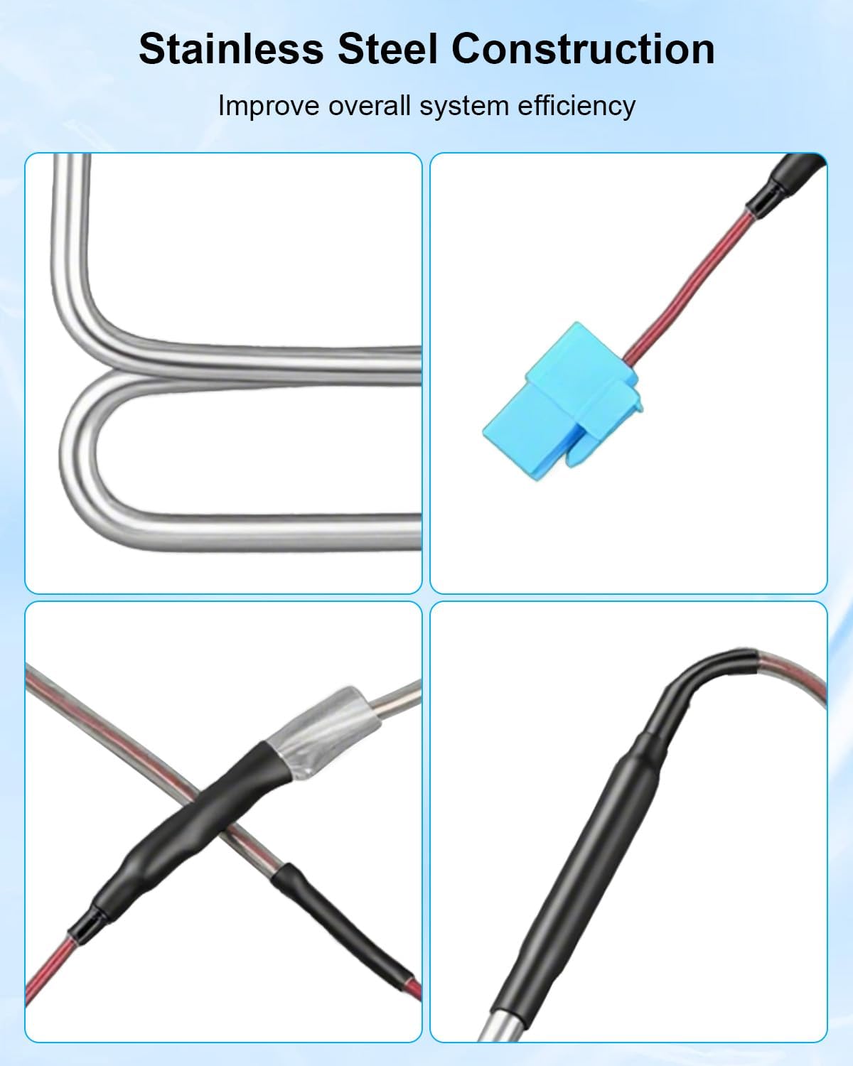 DA47-00434A Refrigerator Defrost Heater Assembly Compatible with Samsung