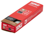 AX11EAAR 3/4" 18 Gauge Brad Nails, Galvanized Finish, Collated 1,000 Count Pack