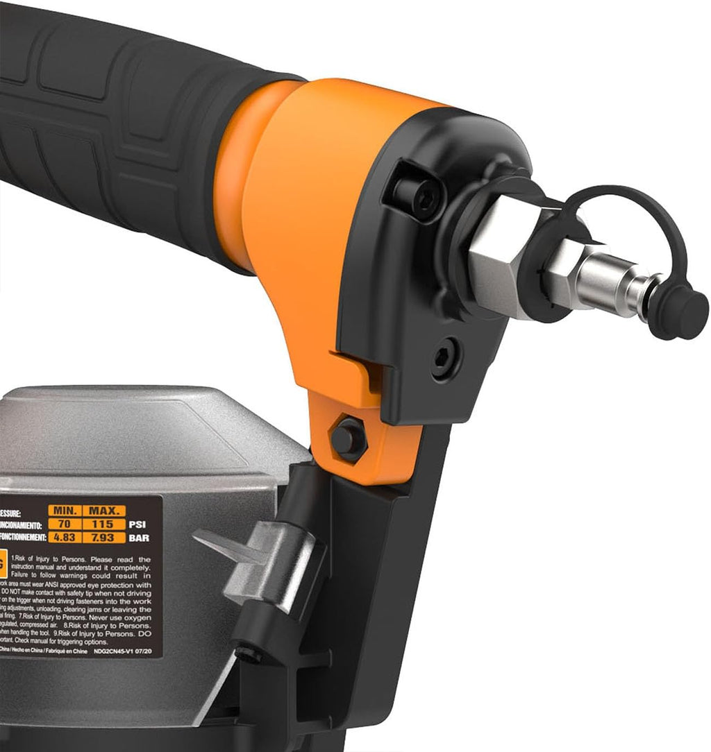 2nd Generation Pneumatic 15° 1-3/4" Coil Roofing Nailer | G2CN45