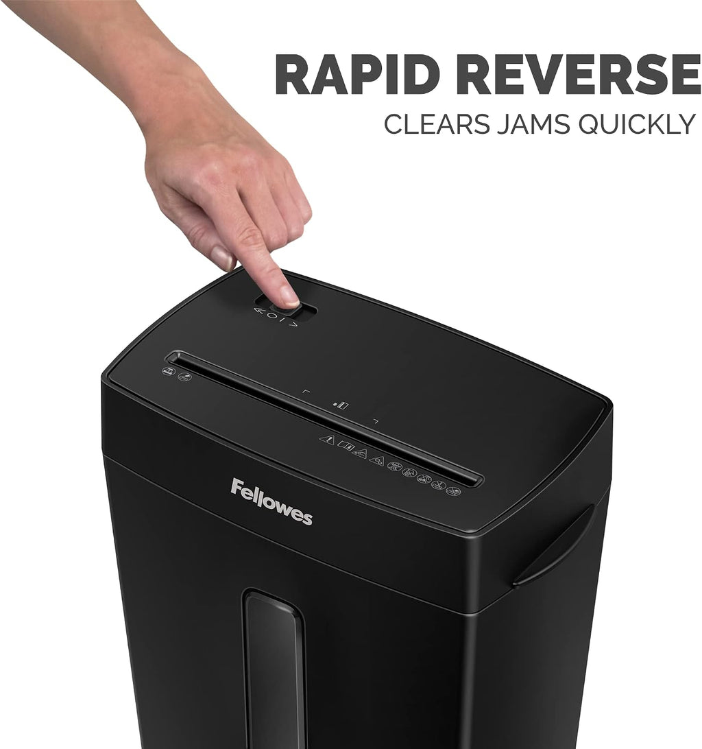 P-40C 8 Sheet Cross-Cut Deskside Paper Shredder for Home Office