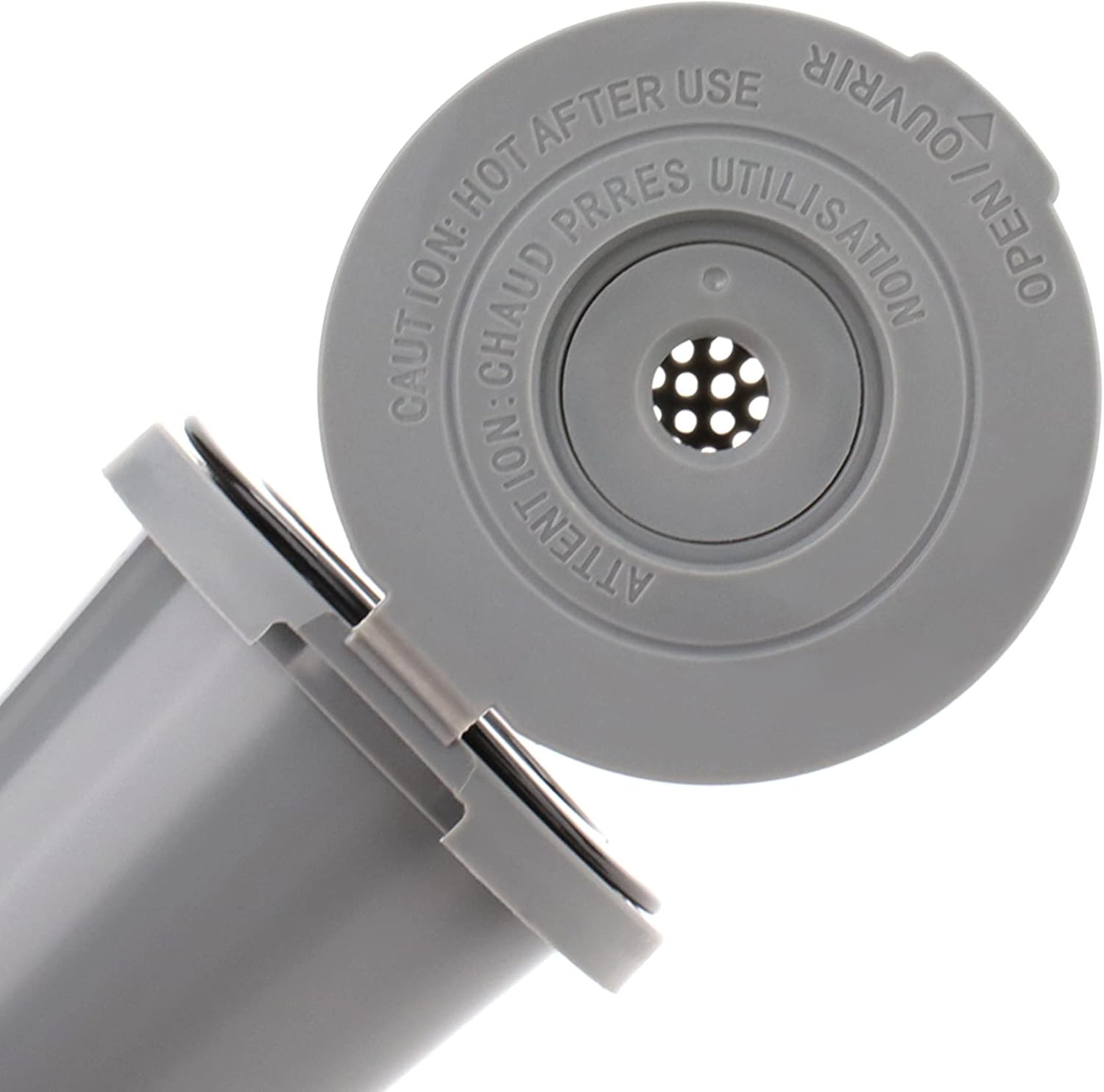 Reusable Filter Cup for Cuisinart, Gray (2 Pack)