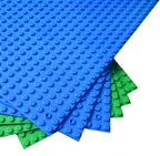 5 x10 Inch Base Plates Blue and Green Baseboard With Pin-hole (6-Pack)