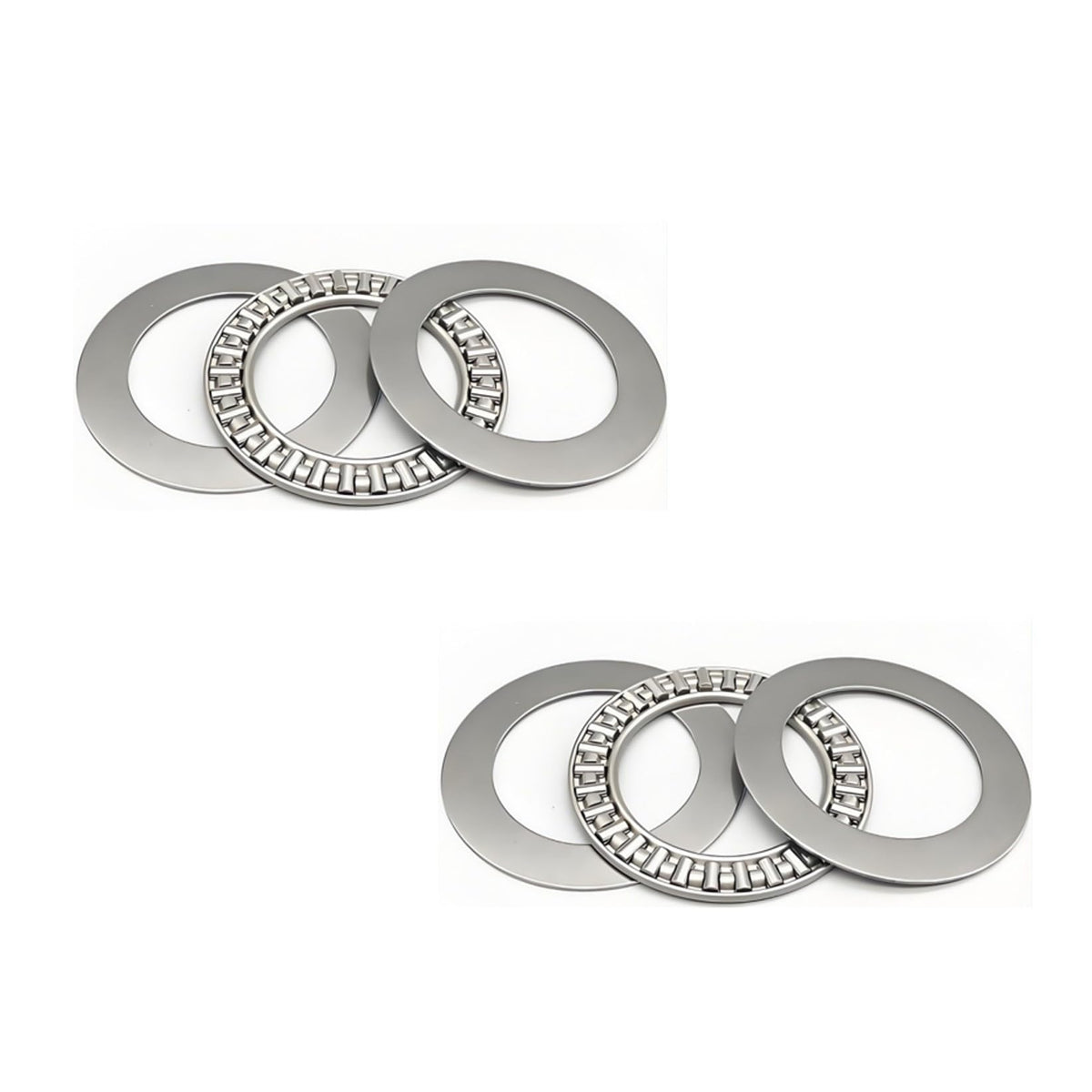 RPS-IND 2PCS AXK0821 Thrust Needle Roller Bearings with Washers