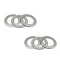 RPS-IND 2PCS AXK7095 Thrust Needle Roller Bearings with Washers