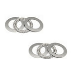 RPS-IND 2PCS AXK7095 Thrust Needle Roller Bearings with Washers