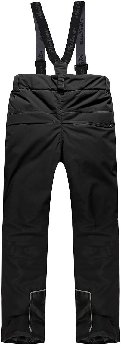 Boys' Waterproof Breathable Polyester Snowboard Ski Pants