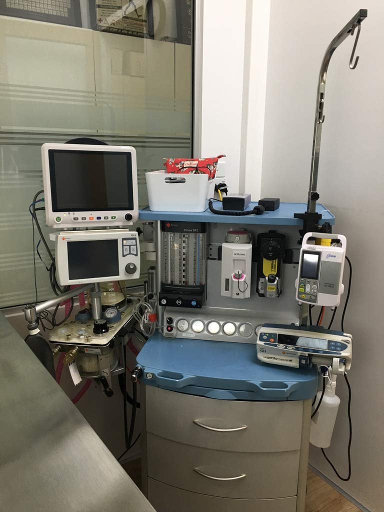 Utech PM5000VP Veterinary Multi-parameters Monitor with SPO2, NIBP,Temp,ECG,PR,Resp, Printer