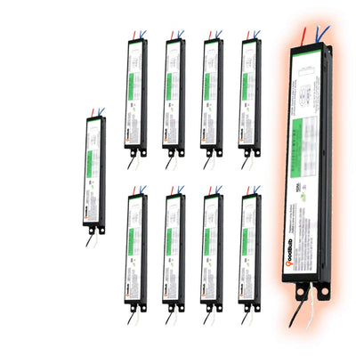 F17T8 Linear Fluorescent Ballast | 17 Watt Ballast | Works with F17T8 Fluorescent Tubes| 120-277 Volts | Parallel