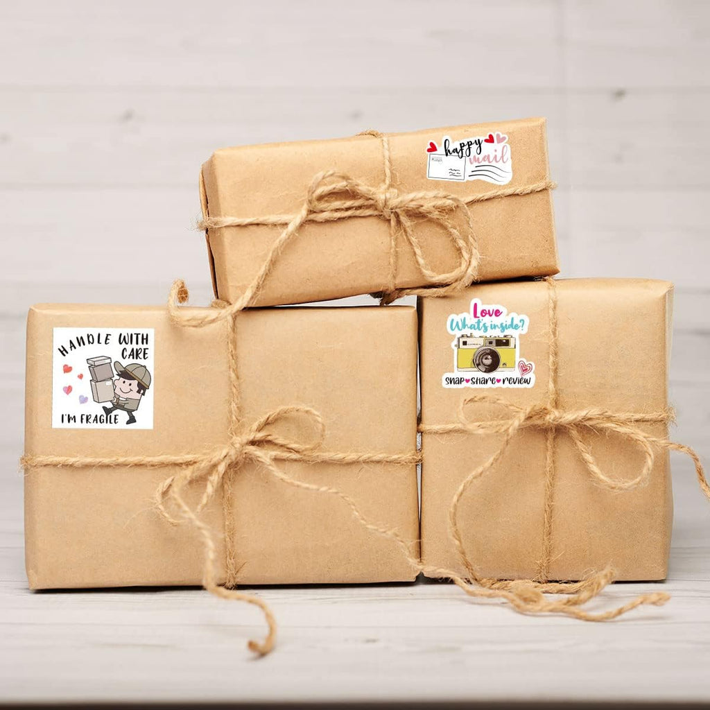 Handle with Care Stickers,500 Labels Per Roll