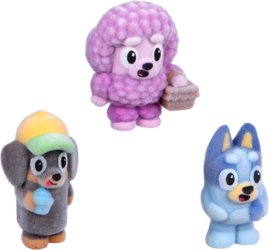 Fuzzies Episode Pack: Shadowlands, 3 Flocked Figures | Includes exclusive figure, display case, trading card & guide;