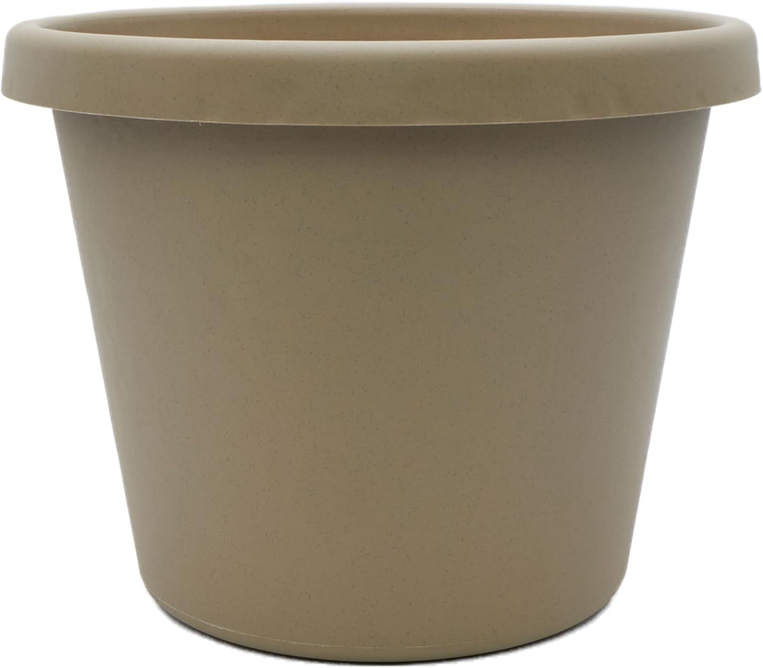 Prima Round Plastic Plant Pot w/Rolled Rim - Lightweight & UV Resistant Flower Pot for Herbs & More - Outdoor &