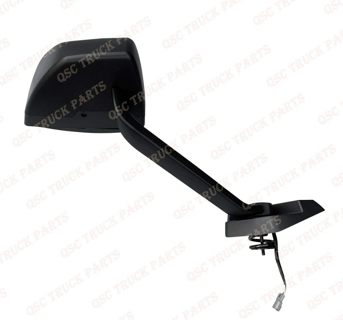 Black Hood Mirror Left Driver Right Passenger Pair for Mack Anthem