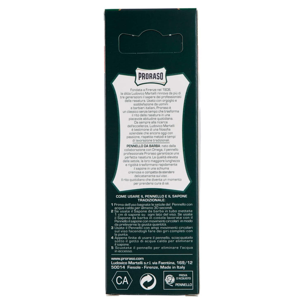 Proraso Professional Shaving Brush - Natural Boar Bristles - Premium Wet Shave Brush