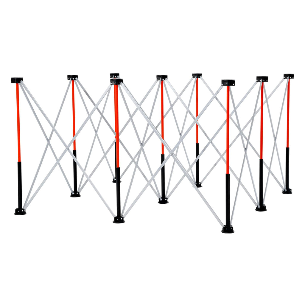 Portable Folding Workstand, 4.15 x 4.15 ft Collapsible Workbench, 3500 lbs Weight Capacity, No Assembly Foldable Work