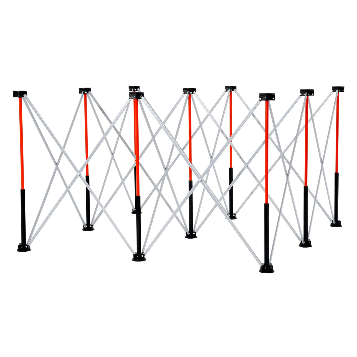 Portable Folding Workstand, 4.15 x 4.15 ft Collapsible Workbench, 3500 lbs Weight Capacity, No Assembly Foldable Work