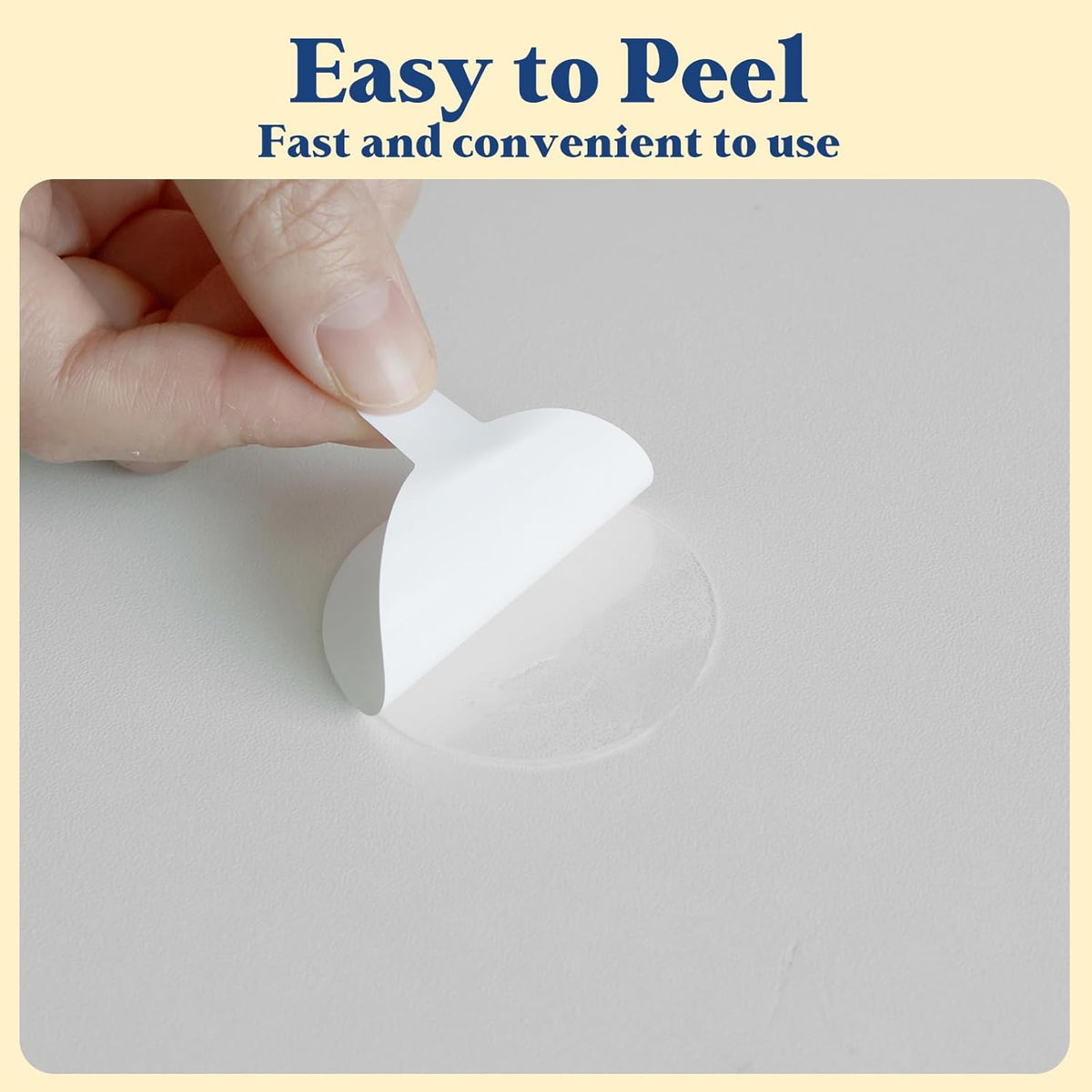 Double Sided Tape for Wall, Removable Mounting Tape Picture Hanging Strips