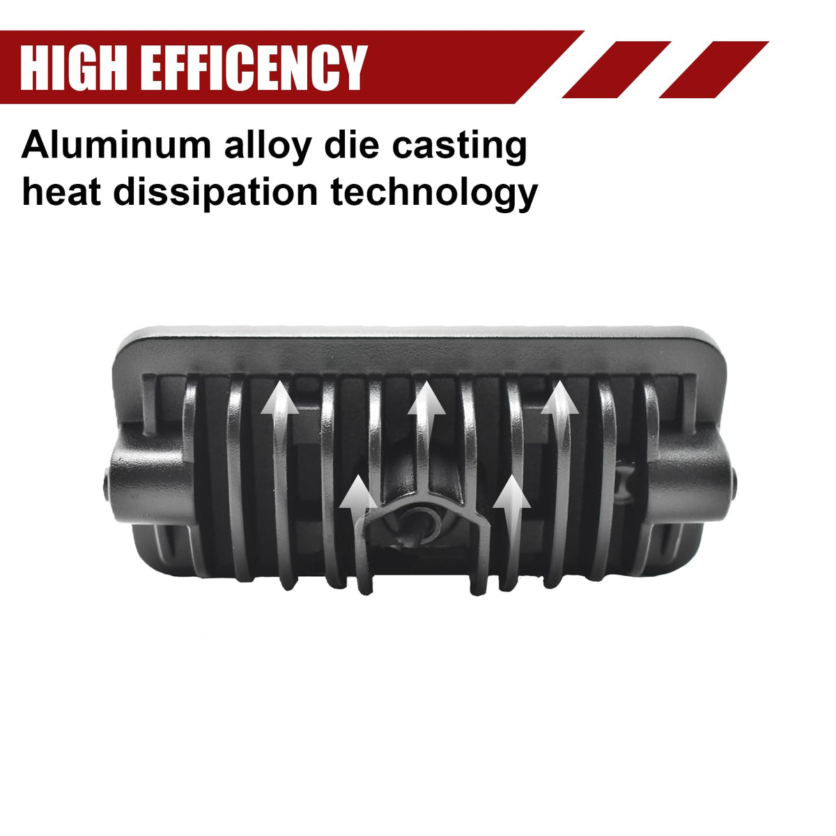 LED Work Light for Kubota Skid Steer Replace V0511-53510 (Silver-1PCS)