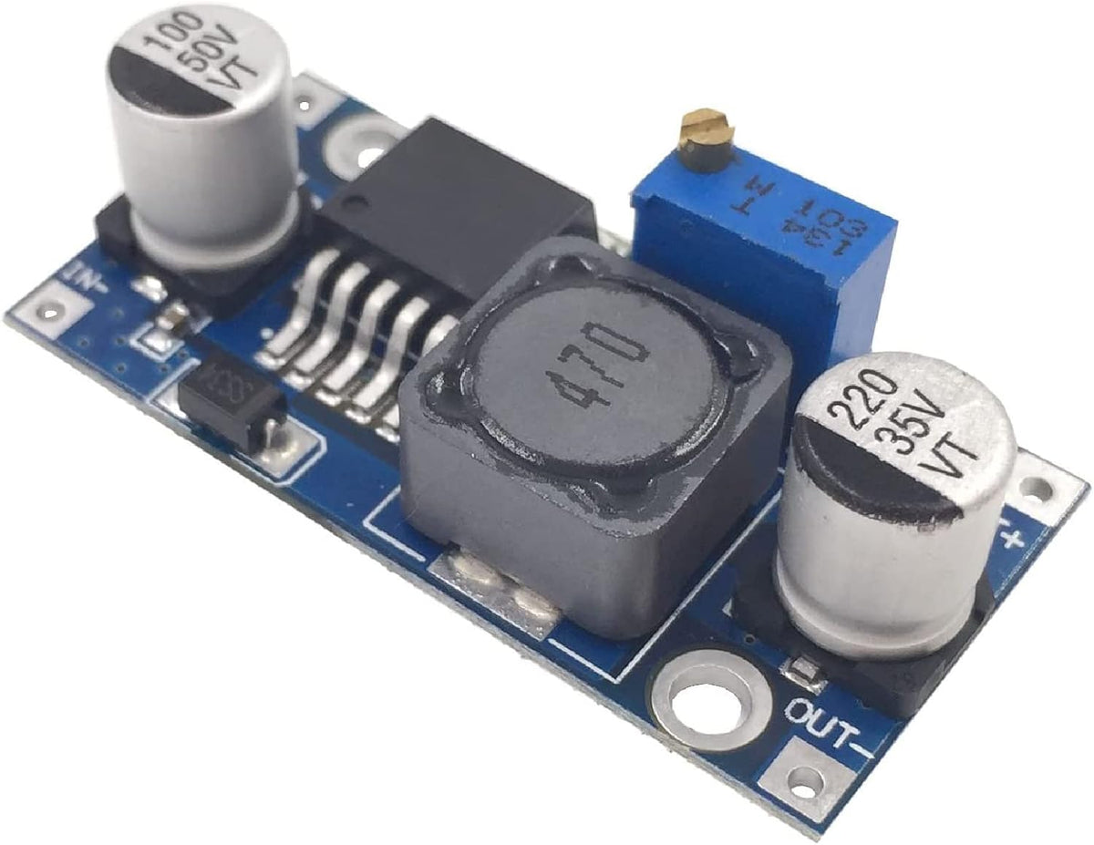 6 Pack LM2596 DC to DC High Efficiency Voltage Regulator 3.2-35V to 1.25-30V Buck Converter DIY Power Supply Step-Down Module