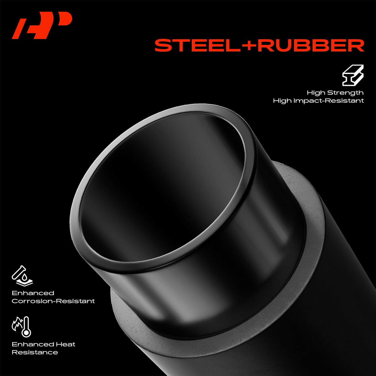 A-Premium Fuel Tank Filler Neck Pipe Hose Compatible with Ford
