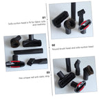 32mm Vacuum Brush Attachment Set, 5 Piece Replacement Nozzles