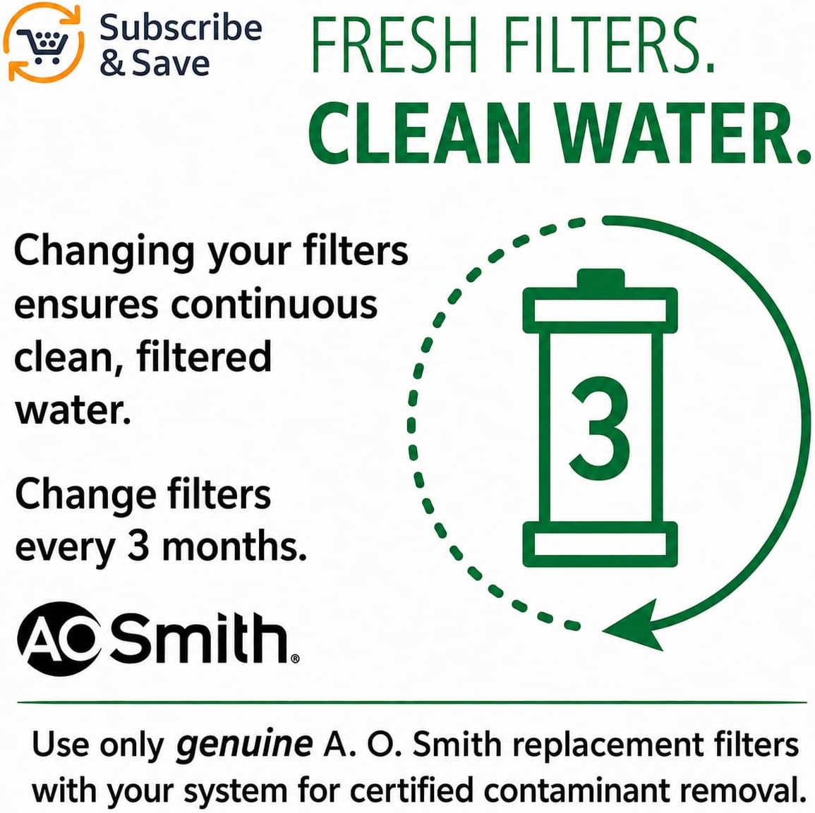 2.5"x10" 5-Micron Carbon Wrap Sediment Filter | AO-WH-PRE-RCP2 | NSF Certified | Fits AO-WH-PREV or AO-WH-PRE Whole