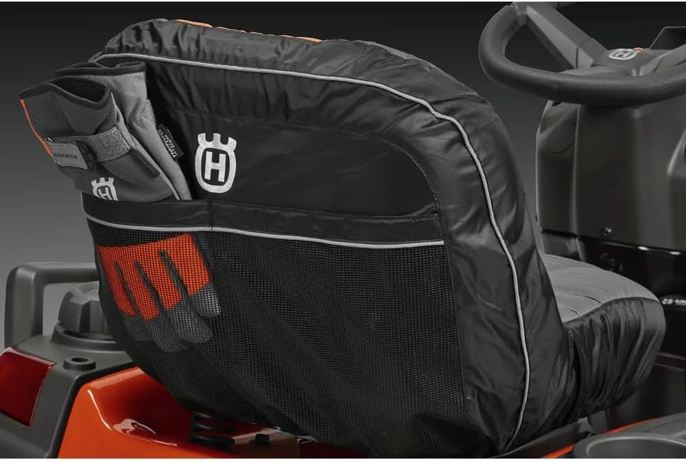Lawn Tractor Seat Cover, Fits Up to 15 Inch High Seats, Durable, Water-Resistant Riding Lawn Mower Accessories