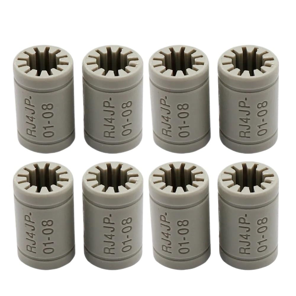 2/4/6/8/10pcs RJ4JP Plastic Linear Bearings Bushing PolymerIgus Igus Drylin Bearing Shaft for 3D Printer Parts Prusa Mendel DIY(2pcs)