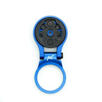 Adjustable Stem Bicycle Computer Mount, Garmin, Blue