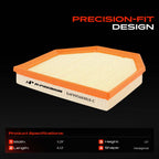 A-Premium 2-PC Engine Air Filter Compatible with BMW Models
