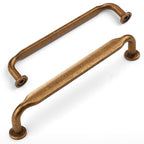 10 Pack Antique Brass Cabinet Pulls 5"