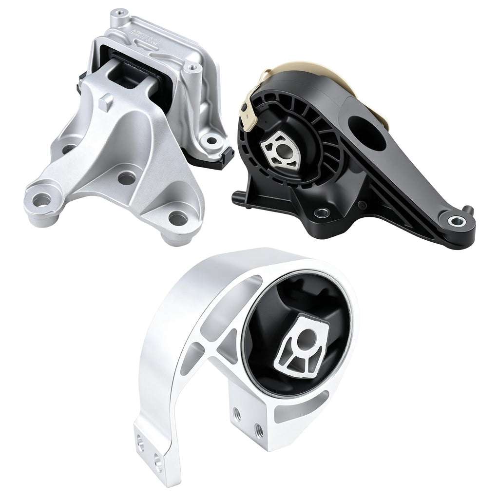 3pcs Engine Motor Mount Compatible with Traverse 2018-2023