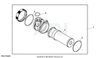 LVA13065 Transmission Filter Element for John Deere Compact Utility Tractor