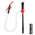 Fuel Transfer Pump Battery Powered, 2.4 GPM Electric Pump for Gasoline Red