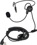 Behind Head Walkie Talkie Headset, for RT22/RT68/RT21/H777/RT68H | with Boom Mic, Compatible with Pxton, Baofeng