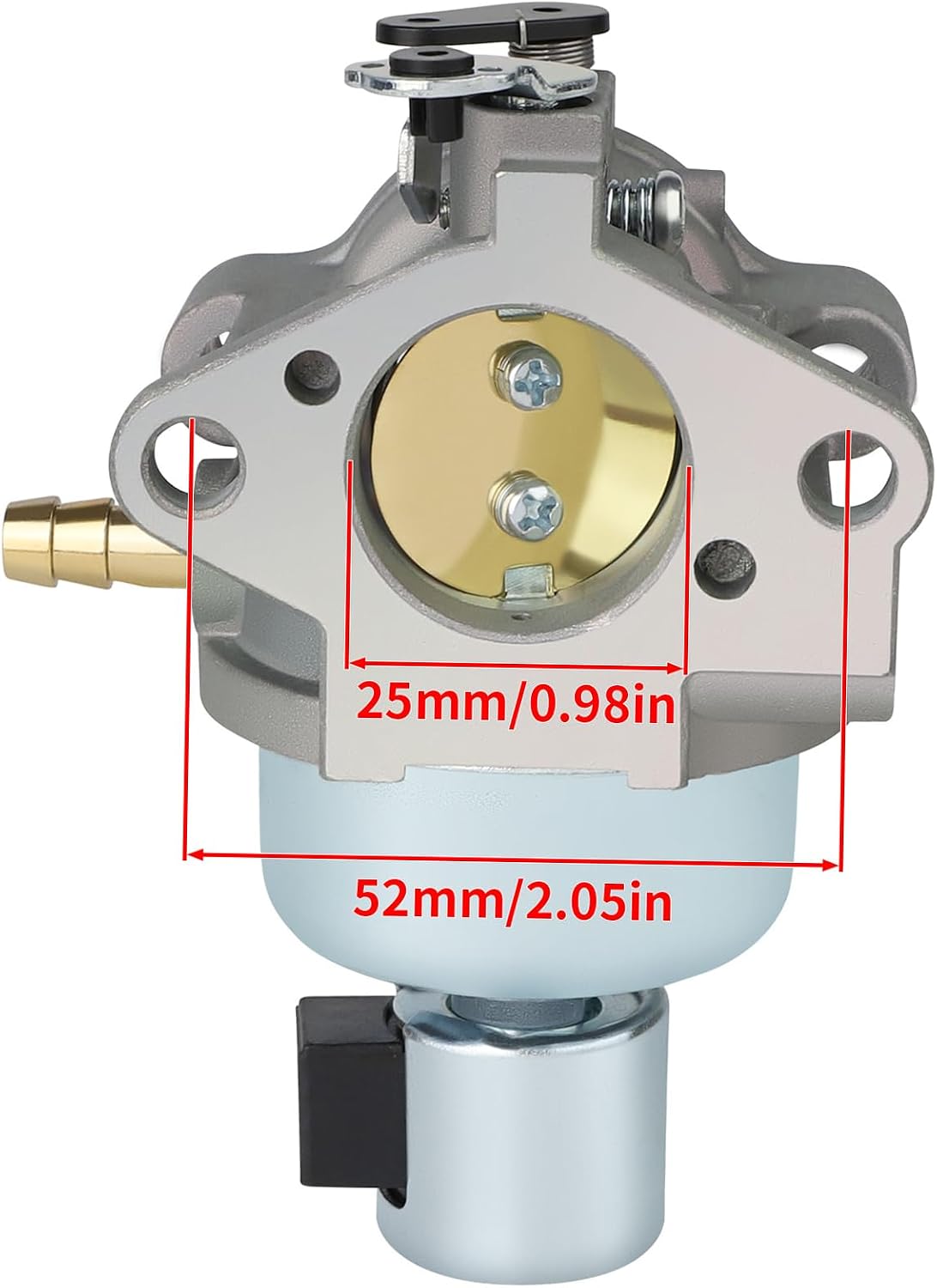 Carburetor for Kohler Courage 18 19 20 HP Cub Cadet Troy Bilt Zero Turn Mower 42" 46" 50" Lawn Mower Carburetor 20 853 33-S for Kohler SV590 SV600 SV470 SV530 SV540 SV600S 15-22HP Engine