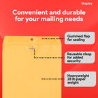 10x13 Kraft Catalog Envelopes, Brown Manila, 250/Box