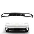 JMTAAT Bumper Diffuser Compatible with 2015-2019 Benz C Class W205/C300