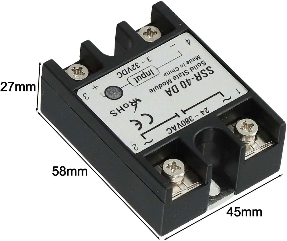 REX-C100 PID Temperature Controller Kit with SSR-40DA