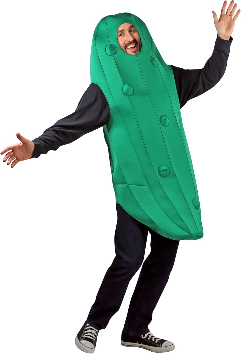 Men's Pickle Costume, Green, Adult One Size | GC6544