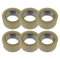 2 Mil Clear Packing Tape, 2" x 110 yds | Part # S-423 (6 Rolls)