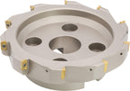 CME 8" 90° Indexable Face Mill, Incl 10 APKT1604 Inserts