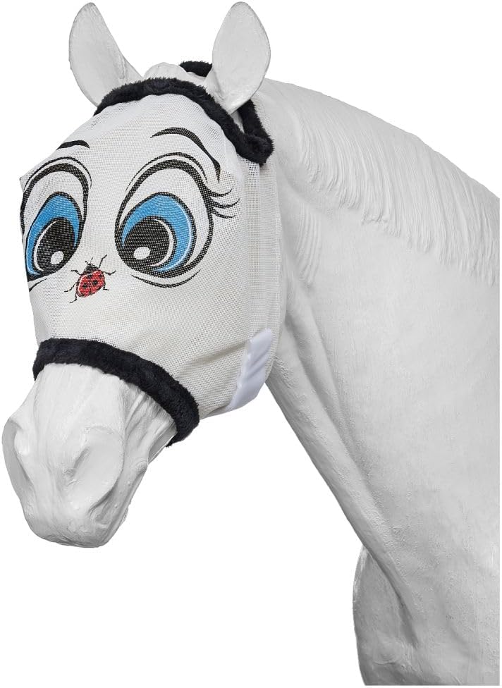 Ladybug Mesh Fly Mask