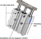 Pneumatic Compact Guide Cylinder MGPM12 MGPM16 MGPM20 MGPM25(50mm Stroke,MGPM20)