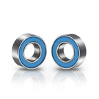 uxcell 6 Pcs MR84-2RS Deep Groove Micro Bearing, 4x8x3mm Chrome Steel